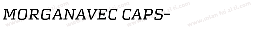MorganAvec Caps字体转换